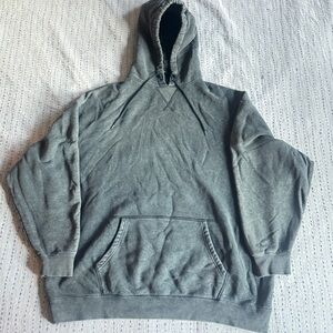 R13 Charcoal Gray Hoodie